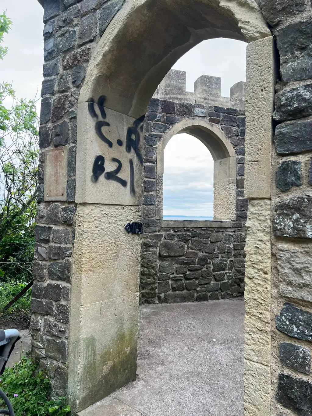 Graffiti Removal before — graffiti removal