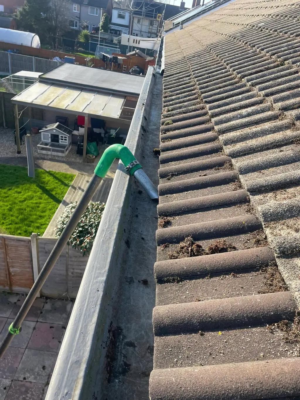 Gutters & Fascias after — gutter and fascia cleaning