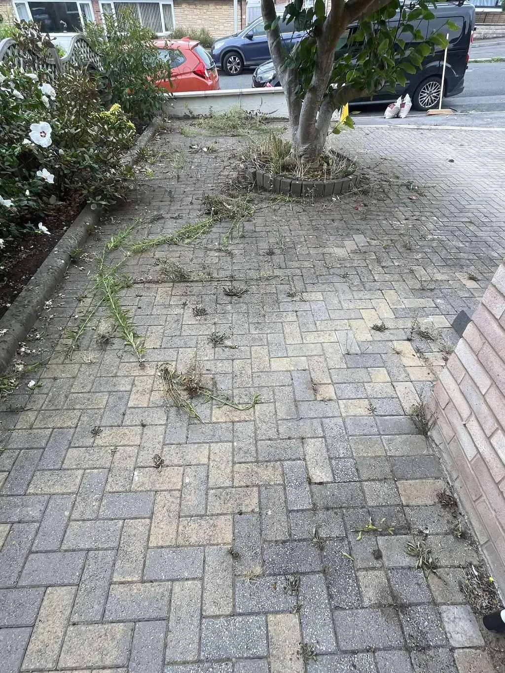 Patio after — patio pressure wash